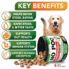 No Poo Chews Coprophagia Stool Eating Deterrent for Dogs Prevent Dog from Eating Poop with Probiotics & Enzymes Forbid for Dogs 120 Soft Treats